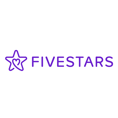 five stars-colored